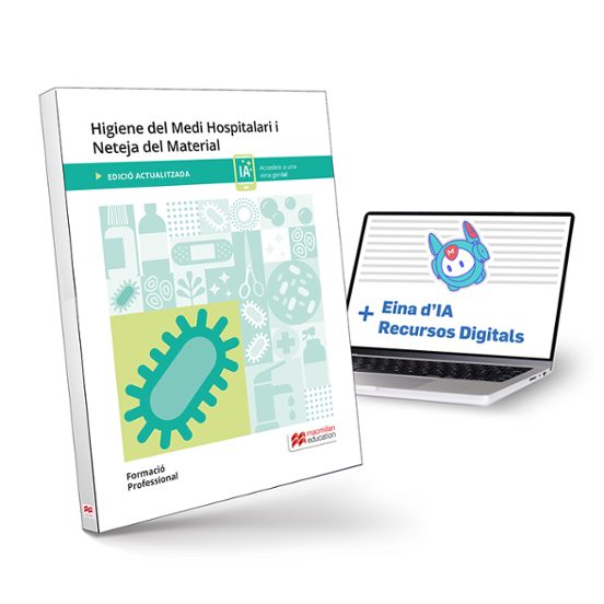 Higiene del medi hospitalari i neteja del material: Llibre físic + Mathew IA