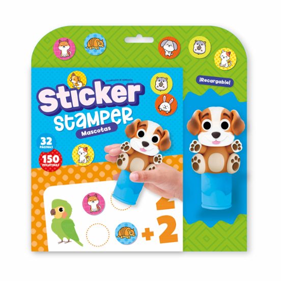 Sticker Stamper - Mascotas
