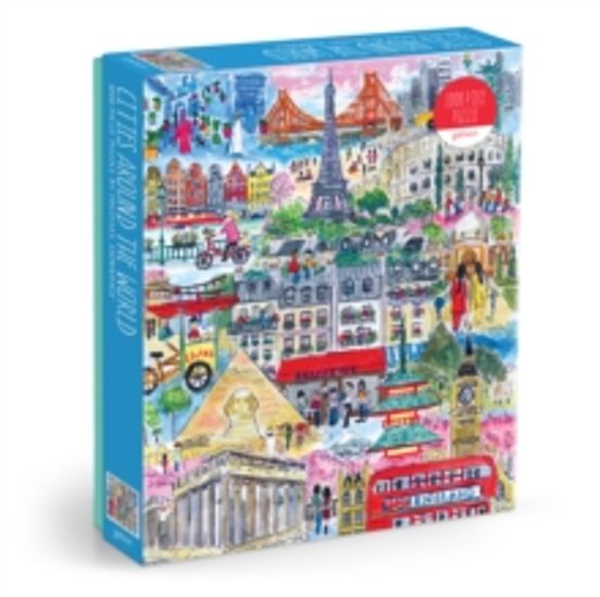 Michael Storrings Cities Around The World 1000 Piece Puzzle