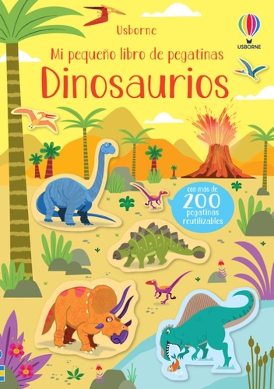 Dinosaurios: Mi Pequeño Libro De Pegatinas
