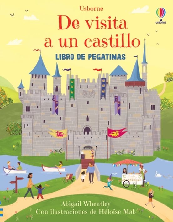 De Visita A Un Castillo. Libro De Pegatinas