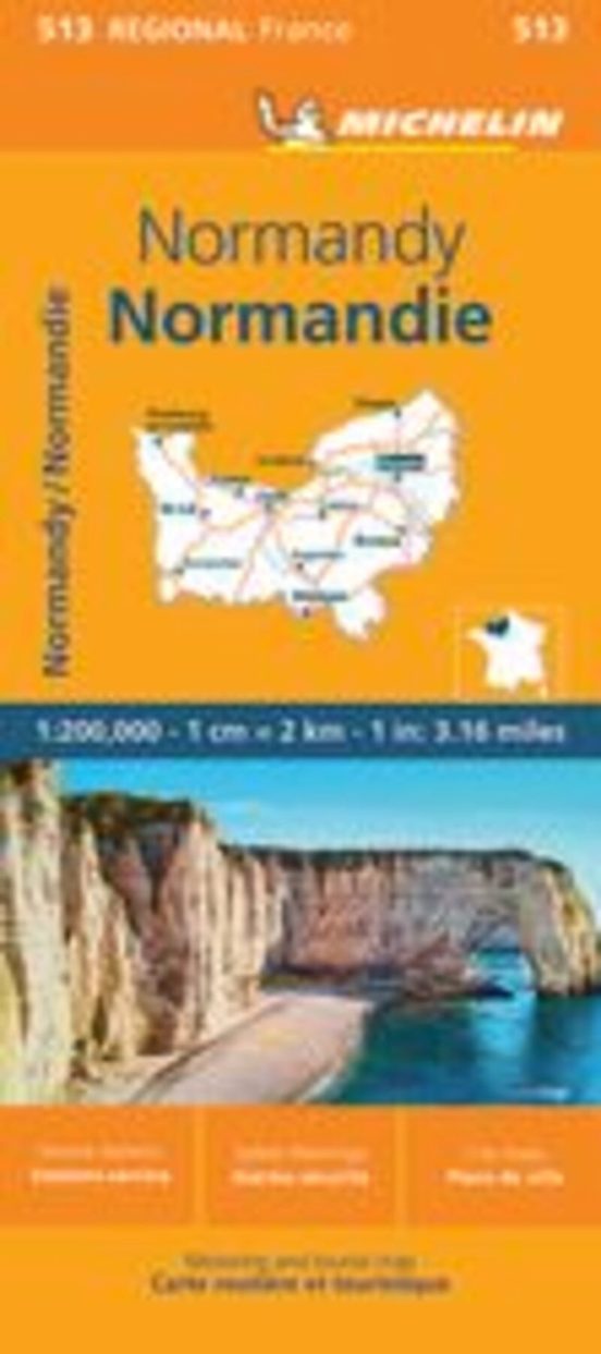 Mapa Regional Normandie 10513