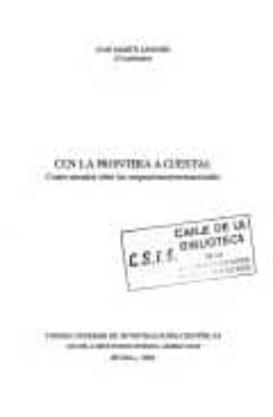 Con La Frontera A Cuestas: Cuatro Miradas Sobre Las Emigraciones Inter