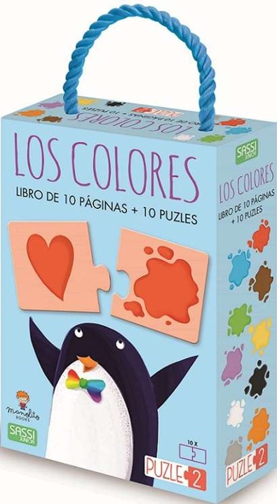 Los Colores Libro + Puzle