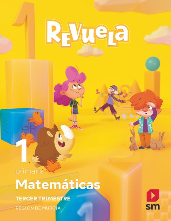 Matemáticas 1º Primaria. Trimestres. Serie Revuela