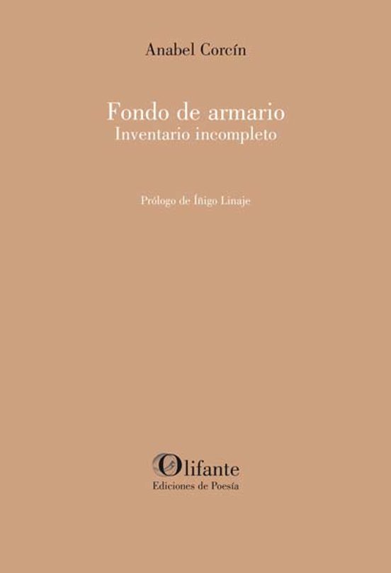 Fondo De Armario. Inventario Incompleto