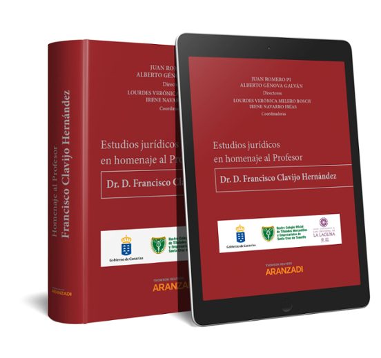 Estudios Juricos En Homenaje Al Profesor Dr. D. Francisco Clavijo Hern