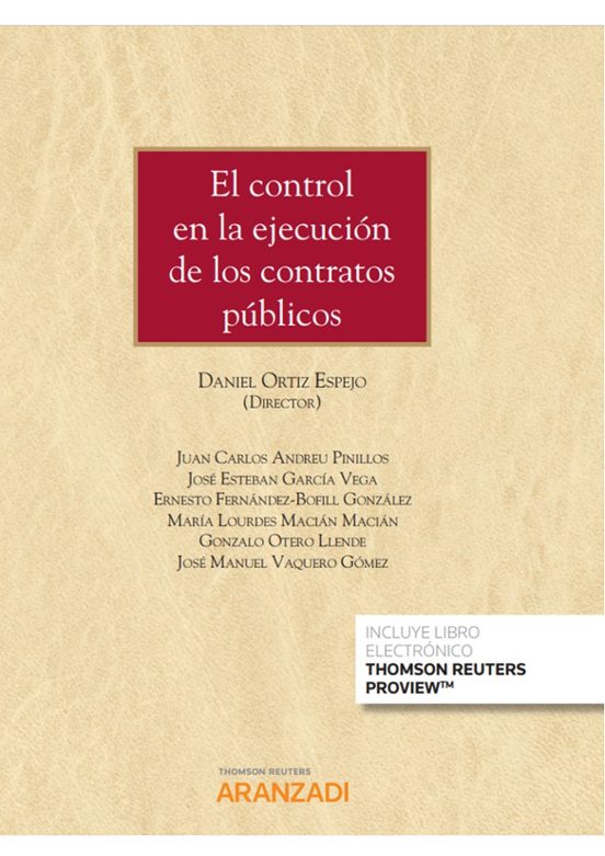 Control En La Ejecución De Los Contratos Públicos