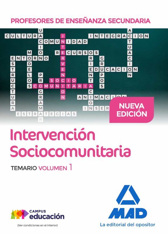 Profesores De Enseñanza Secundaria Intervención Sociocomunitaria Temar