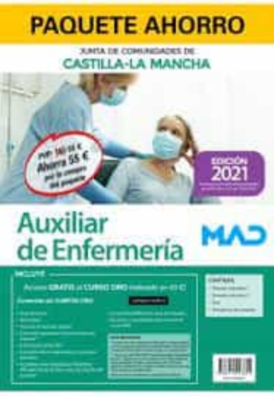 Paquete Ahorro Auxiliar De Enfermería Junta De Comunidades Castilla-la
