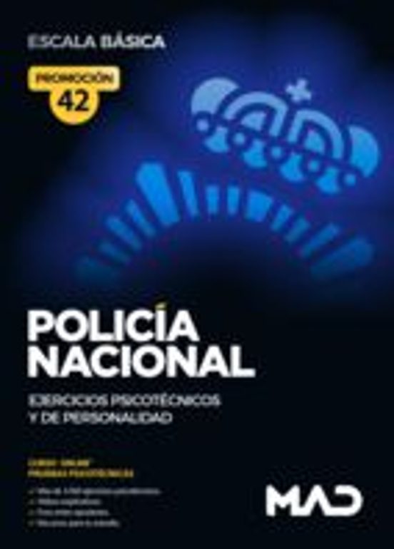 Policía Nacional Escala Básica Promoción 42. Ejercicios Psicotécnicos Y De Personalidad