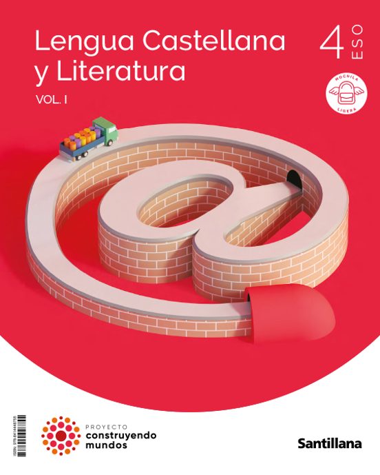 Lengua Y Literatura 4º Eso Mochila Ligera Construyendo Mundos Ed 2023