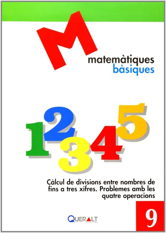Matematiques Basiques 9.càlcul De Divisions Entre Nombres De Fins A Tr