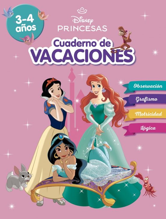 Princesas Disney. Cuaderno De Vacaciones