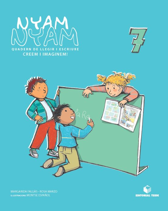 Nyam-nyam Quadern 6 Llegir Escriure Infantil Catala
