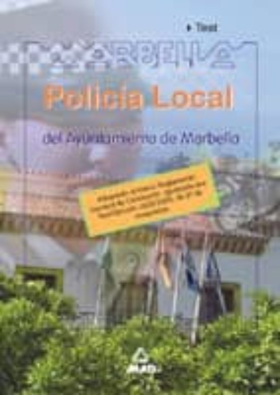 Policia Local Del Ayuntamiento De Marbella. Test