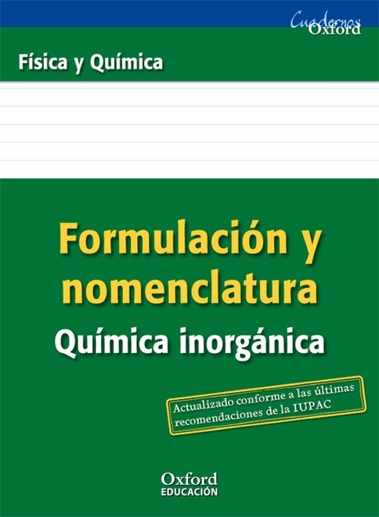 Formulacion Y Nomenclatura. Quimica Inorganica