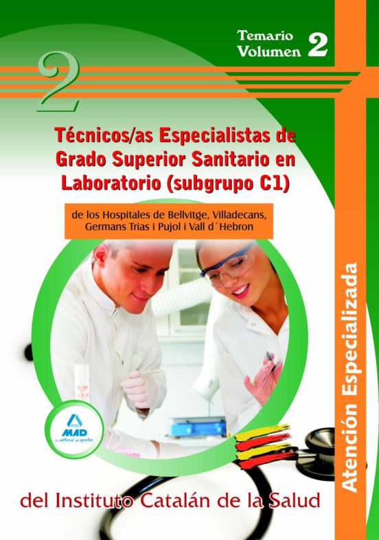 Tecnicos/as Especialistas Grado Superior Sanitario Laboratorio