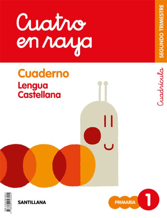 Lengua 1º Educacion Primaria Cuatro En Raya Cuaderno 2 Cuadricula Cast