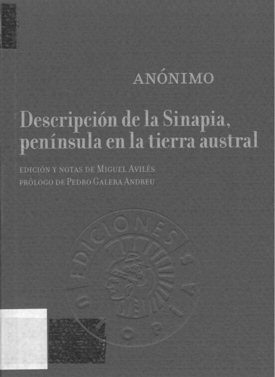 Sinapia: Descripcion De La Sinapia Peninsula En La Tierra Austra L