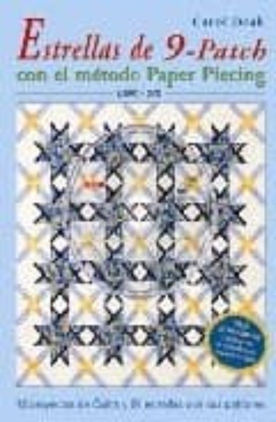 Estrellas De 9 Patch Con El Metodo Paper Piecing