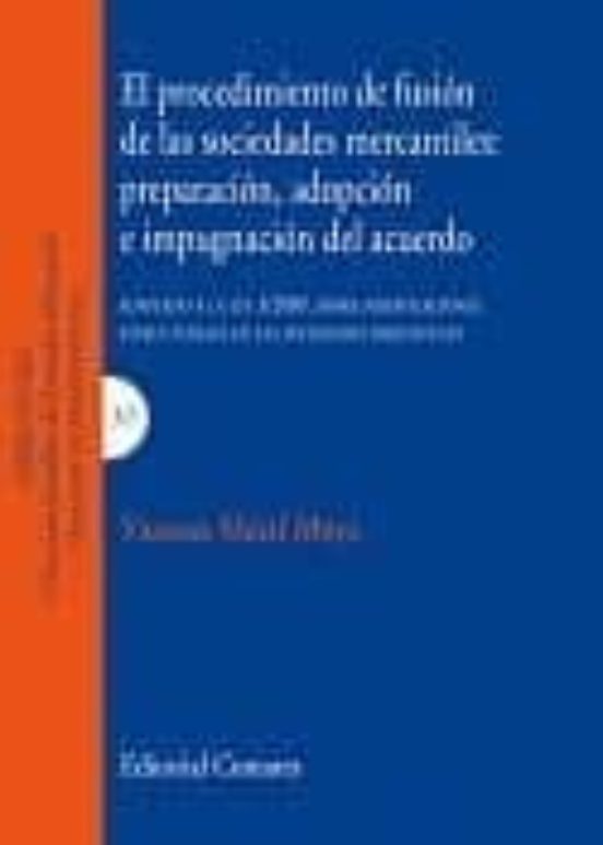 Procedimiento De Fusion De Las Sociedades Mercantiles: Preparacio N Ad