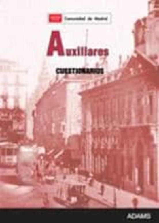 Auxiliares De La Comunidad De Madrid: Cuestionario