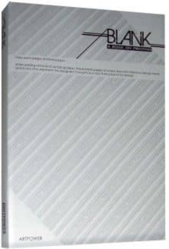 Blank A Book On Print