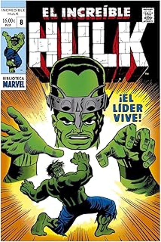 Biblioteca Marvel El Increíble Hulk 8 1969 Bm 118