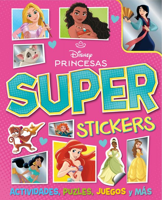 Portada de Princesas. Superstickers
