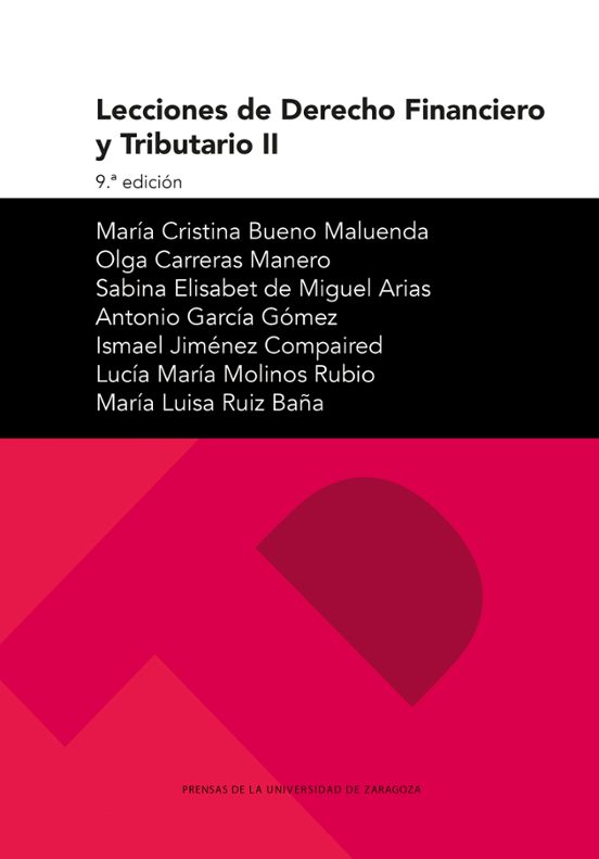 Lecciones de Derecho Financiero y Tributario II