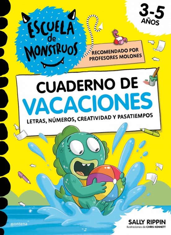 Escuela De Monstruos - Cuaderno De Vacaciones