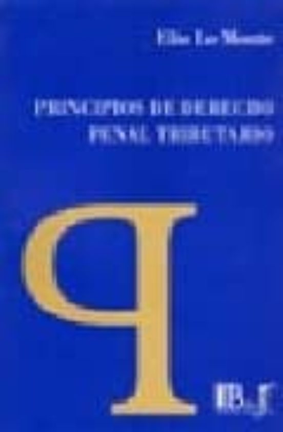 Principios De Derecho Penal Tributario