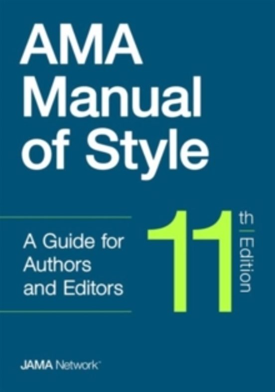 Ama Manual Of Style