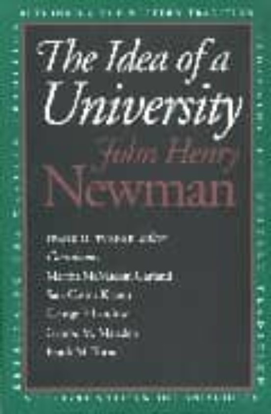 The Idea Of A University