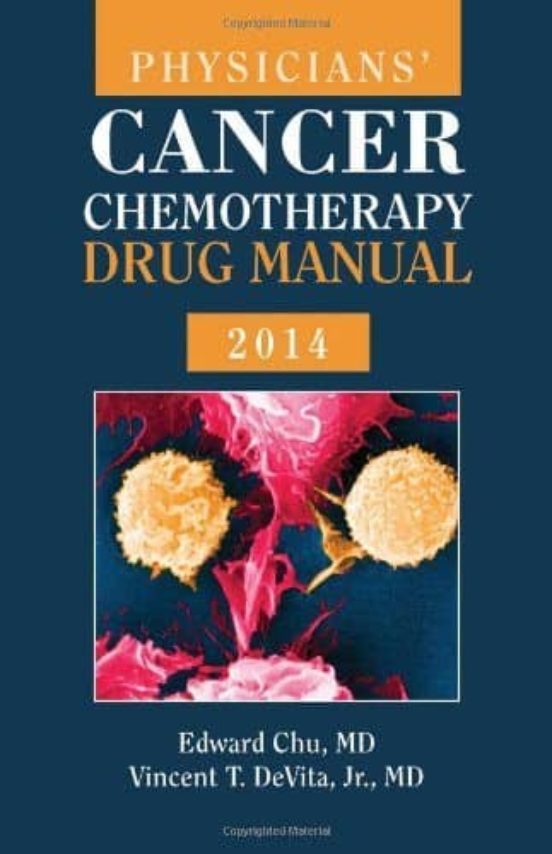 Physicians Cancer Chemotherapy Drug Manual 2014