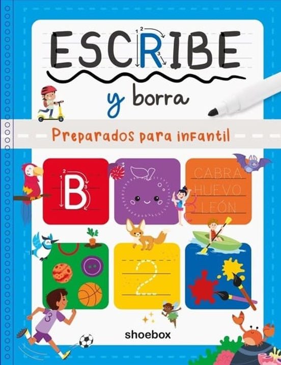 Escribe Y Borra - Preparados Para Infantil