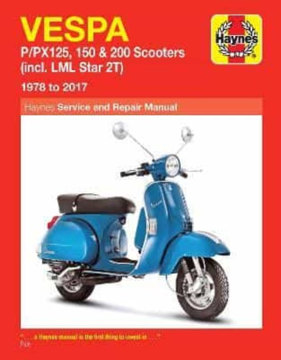 Vespa P/px125 150 & 200 Scooters