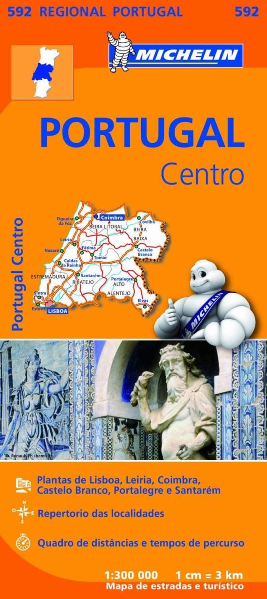 Mapa Regional Portugal Centro