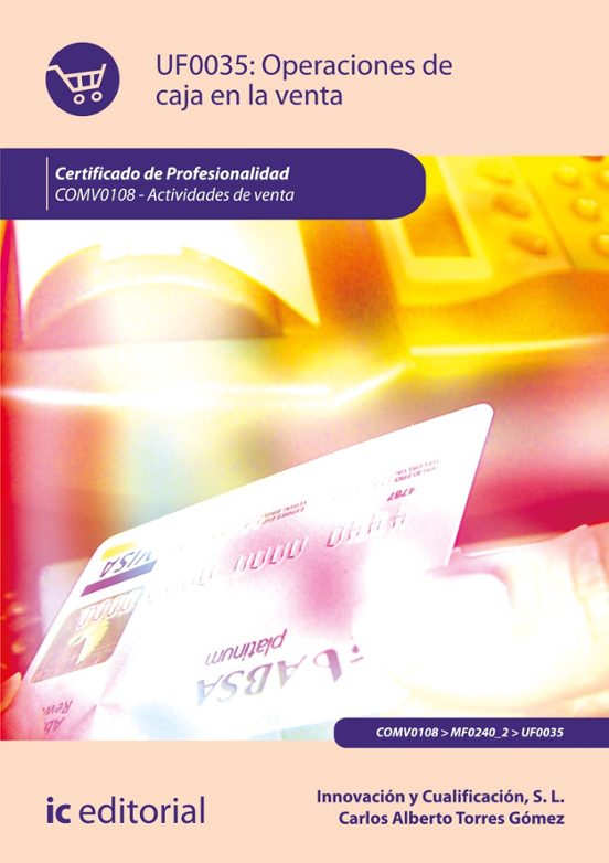 Comv0108 Operaciones De Caja En La Venta. Actividades De Vent
