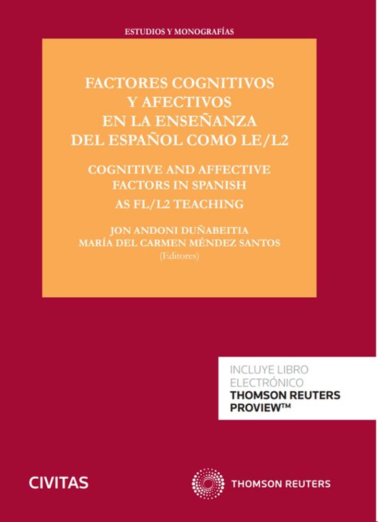 Factores Cognitivos Y Afectivos En La Enseñanza Del Español Como LE/l2