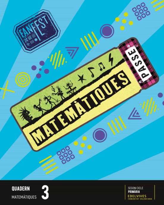 Matemàtiques 3º Educacio Primària Projecte Fanfest Quadern Comunidadd