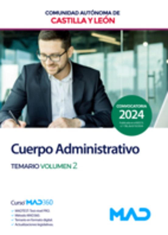 Cuerpo Administrativo. Temario Volumen 2
