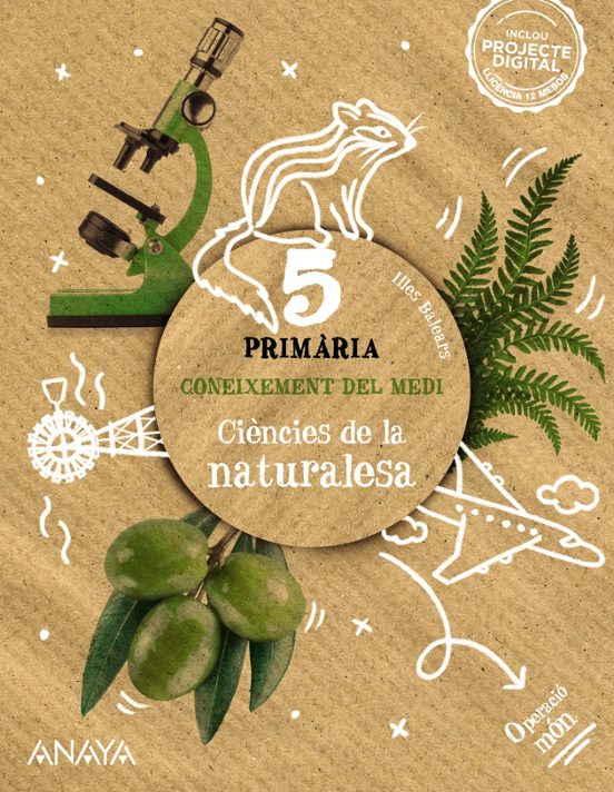 Coneixement del Medi Ciències de la Naturalesa 5º Educacio Primaria Op