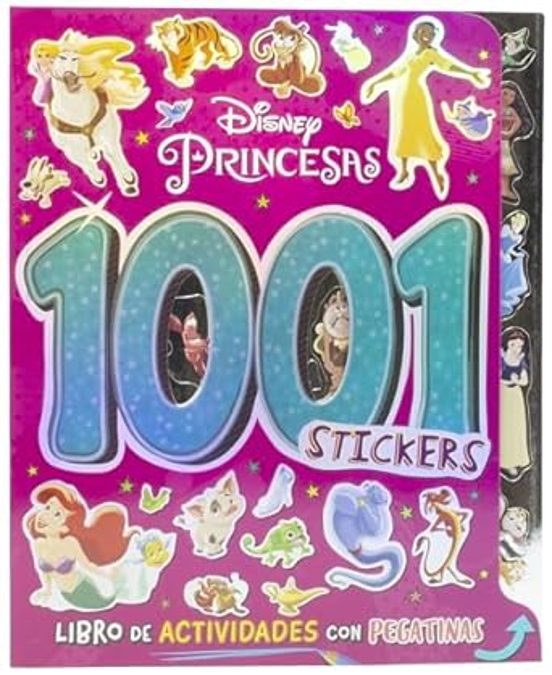 Portada de Princesas. 1001 stickers