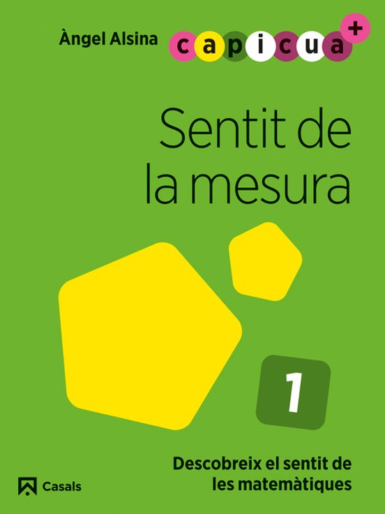 Sentit De La Mesura 1. Capicua 3 Anys