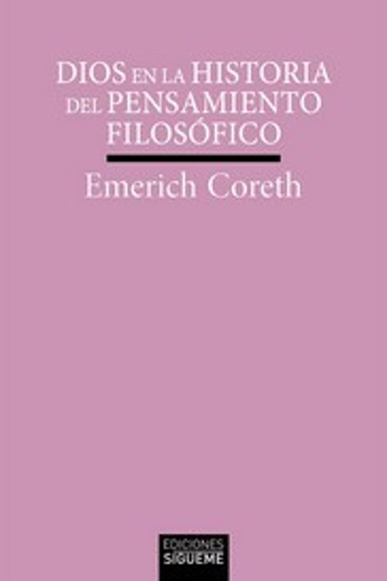 Dios en la historia del pensamiento filosófico