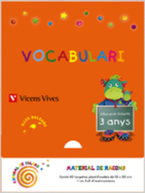 Capsa de Vocabulari. E.colors Illes Balears 3 Anys