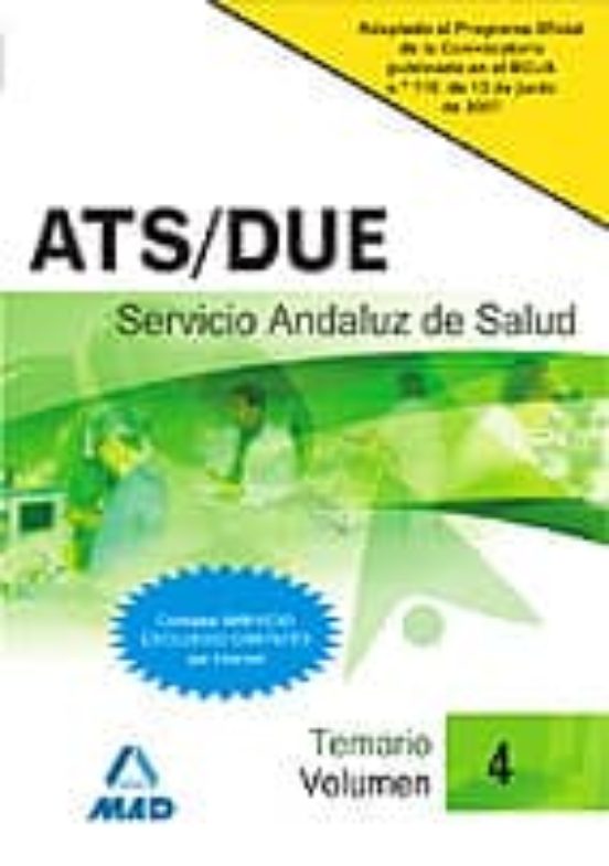 Ats Due Del Servicio Andaluz De Salud. Sas. Temario