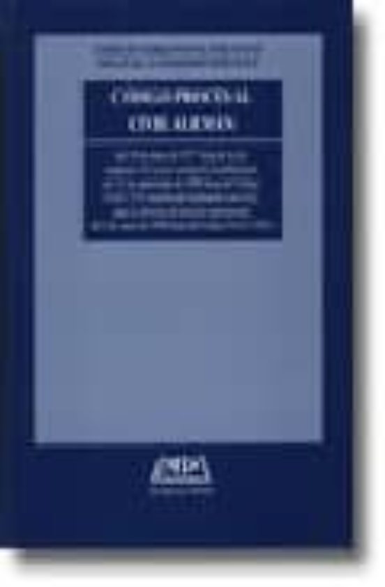 Codigo Procesal Civil Aleman: Del 30 De Enero De 1877 Del 4 De M